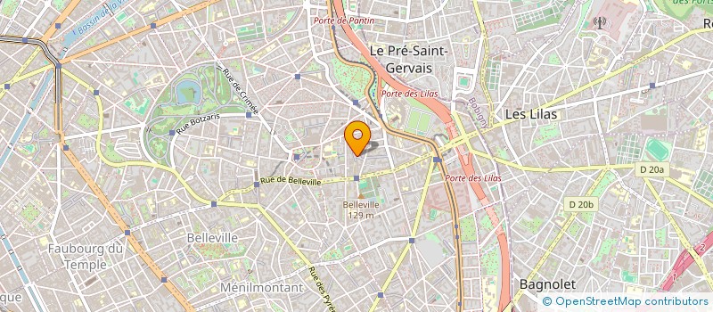 localisation de l'entreprise MONSIEUR SIMON BEGHIN  PARIS