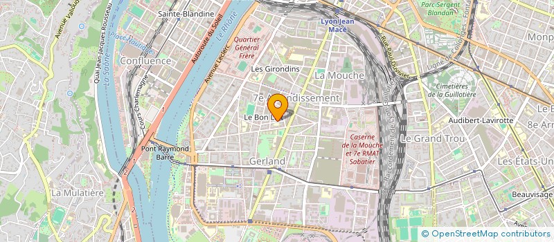 localisation de l'entreprise MONSIEUR SIMON BELLEC  LYON