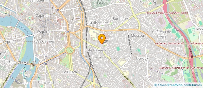 localisation de l'entreprise MONSIEUR SIMON BERGER à TOULOUSE