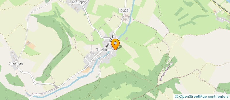 localisation de l'entreprise MONSIEUR SIMON BERGET  THELONNE