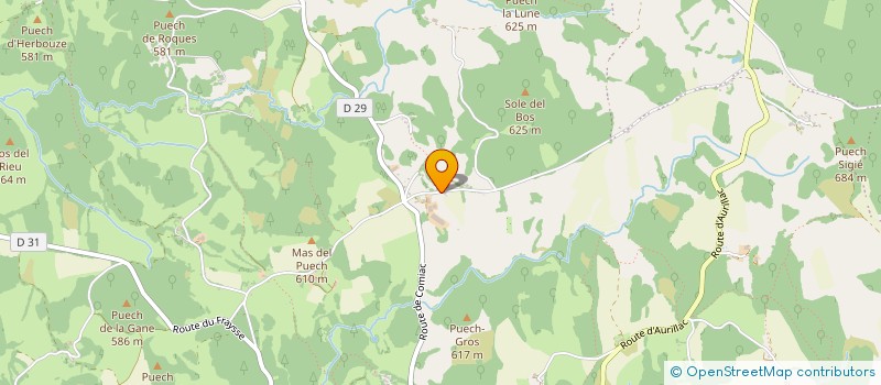 localisation de l'entreprise MONSIEUR SIMON BERNARD  SOUSCEYRAC-EN-QUERCY