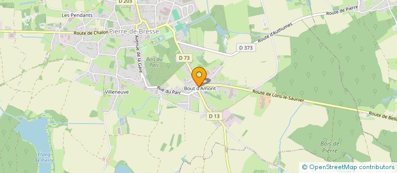 localisation de l'entreprise MONSIEUR SIMON BERNARD  BELLEVESVRE