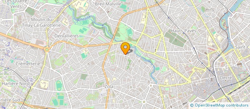 localisation de l'entreprise MONSIEUR SIMON BERTHOMIEU à NANTES