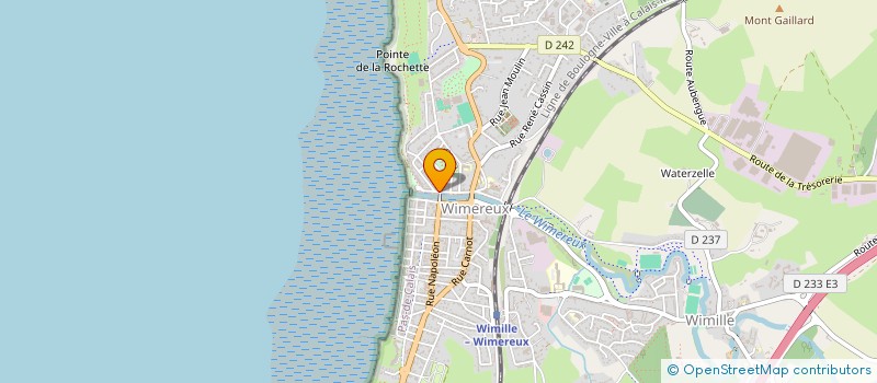 localisation de l'entreprise MONSIEUR SIMON BEUN  WIMEREUX