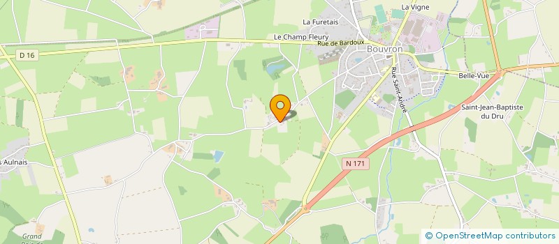 localisation de l'entreprise MONSIEUR SIMON BEZIER à BOUVRON