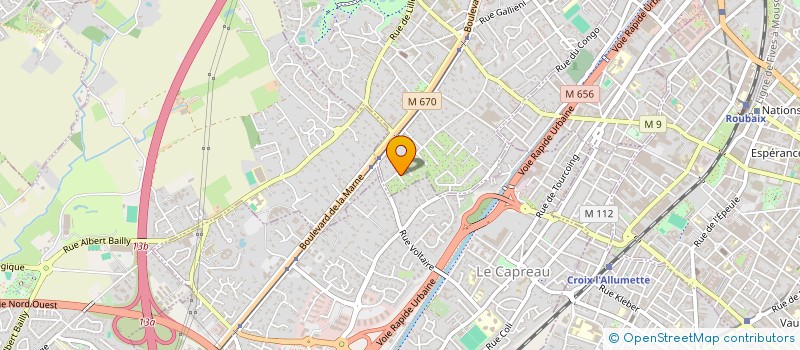 localisation de l'entreprise MONSIEUR SIMON BIGO  MOUVAUX