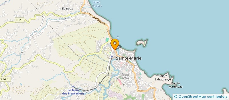 localisation de l'entreprise MONSIEUR SIMON BITTON à SAINTE-MARIE