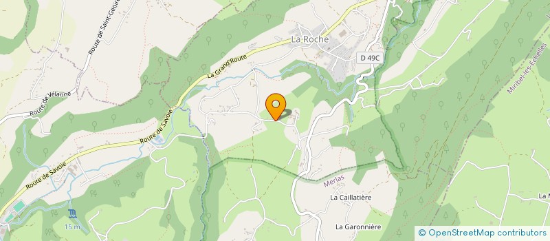 localisation de l'entreprise MONSIEUR SIMON BLANC-MATHIEU  SAINT-BUEIL