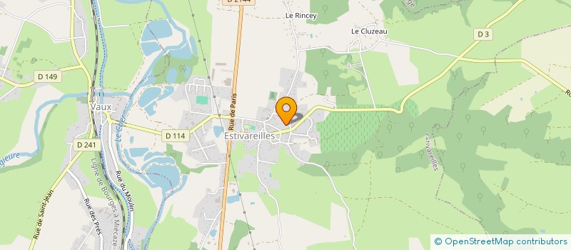 localisation de l'entreprise MONSIEUR SIMON BLANQUIER  ESTIVAREILLES