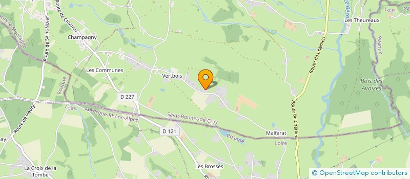 localisation de l'entreprise MONSIEUR SIMON BLEROT  SAINT-BONNET-DE-CRAY