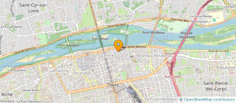 localisation de l'entreprise MONSIEUR SIMON BOISSEAU  TOURS