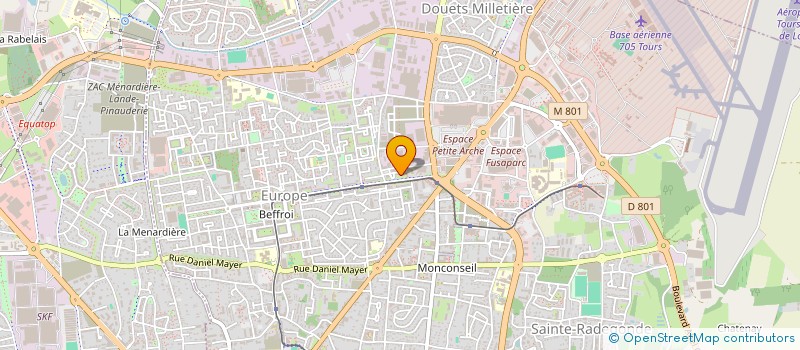 localisation de l'entreprise MONSIEUR SIMON BONZON  TOURS