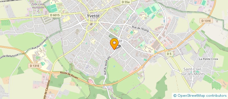 localisation de l'entreprise MONSIEUR SIMON BOQUET  YVETOT