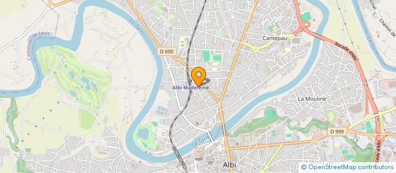 localisation de l'entreprise MONSIEUR SIMON BOTIN  ALBI