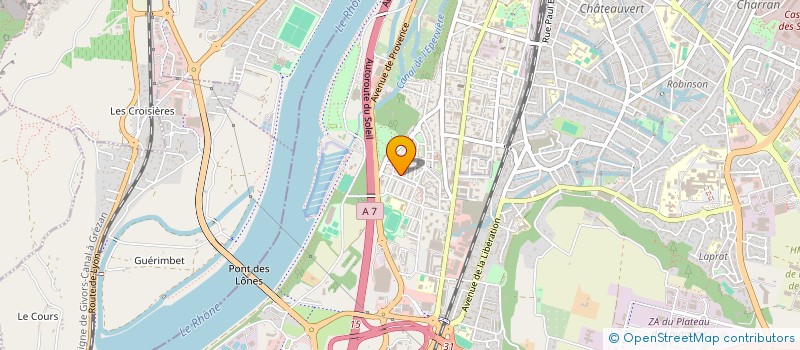 localisation de l'entreprise MONSIEUR SIMON BOUCHENACK à VALENCE