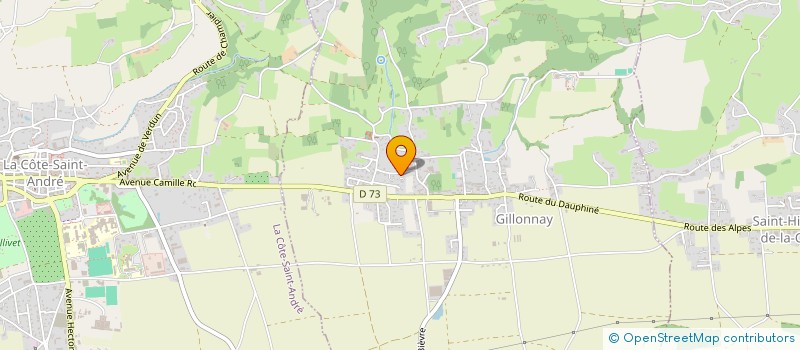 localisation de l'entreprise MONSIEUR SIMON BOUET  GILLONNAY