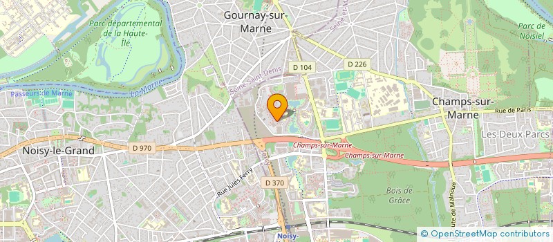 localisation de l'entreprise MONSIEUR SIMON BOUGLOUAN  CHAMPS-SUR-MARNE