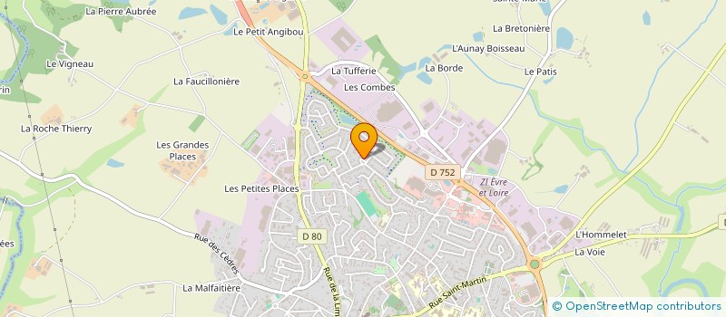 localisation de l'entreprise MONSIEUR SIMON BOUILLAUD à BEAUPREAU-EN-MAUGES