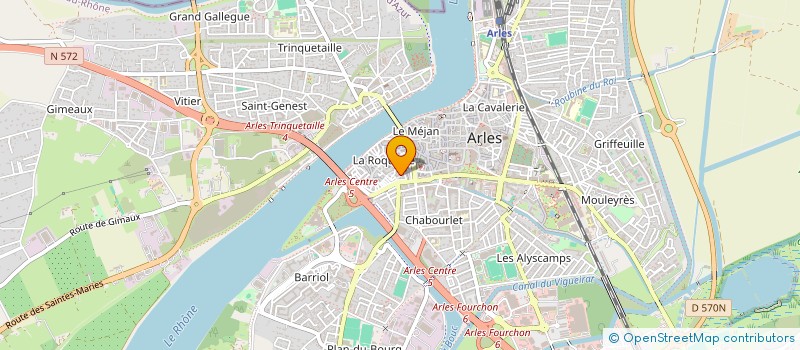 localisation de l'entreprise MONSIEUR SIMON BOUILLERE à ARLES