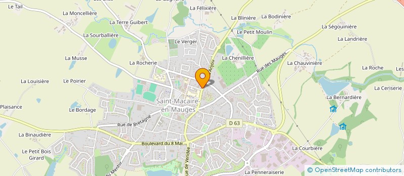 localisation de l'entreprise MONSIEUR SIMON BOUMARD à SEVREMOINE