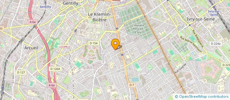 localisation de l'entreprise MONSIEUR SIMON BOURGEOIS à VILLEJUIF