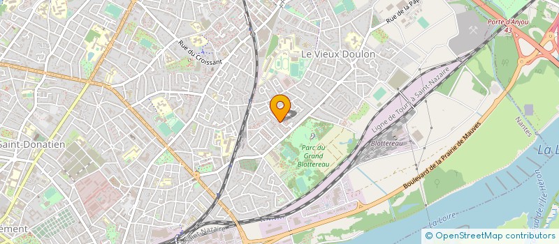 localisation de l'entreprise MONSIEUR SIMON BOURON à NANTES