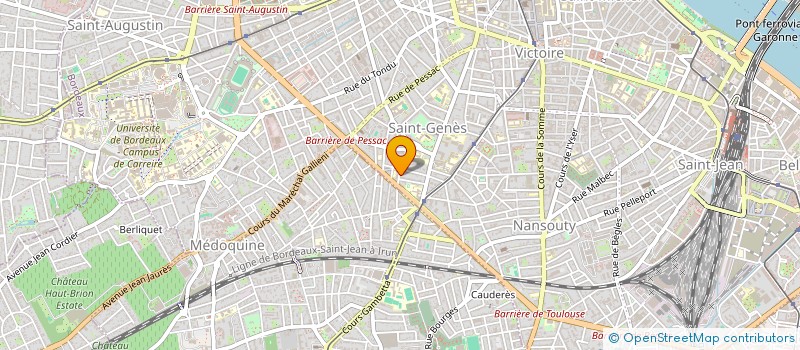 localisation de l'entreprise MONSIEUR SIMON BOYANCE  BORDEAUX