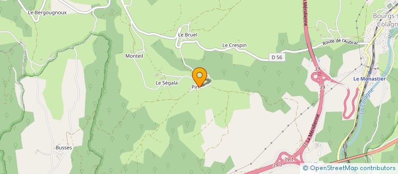 localisation de l'entreprise MONSIEUR SIMON BRAS à BOURGS SUR COLAGNE