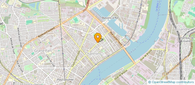 localisation de l'entreprise MONSIEUR SIMON BRIATTE  BORDEAUX