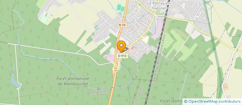 localisation de l'entreprise MONSIEUR SIMON BRITO DA ROCHA  LE PERRAY-EN-YVELINES