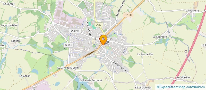 localisation de l'entreprise MONSIEUR SIMON BROCHARD  LA FERRIERE