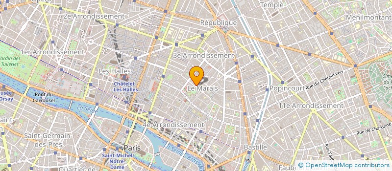 localisation de l'entreprise MONSIEUR SIMON BRUNEEL  PARIS