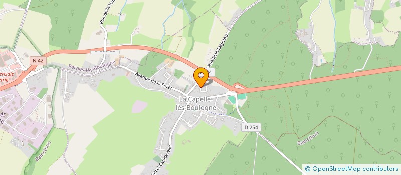 localisation de l'entreprise MONSIEUR SIMON BRUNEL à LA CAPELLE-LES-BOULOGNE