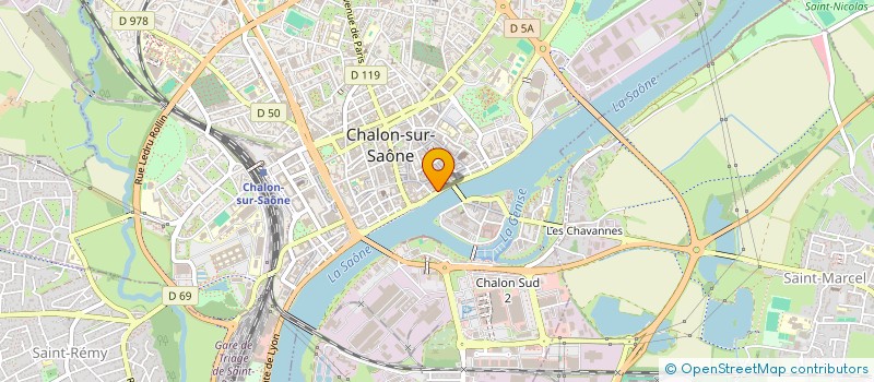 localisation de l'entreprise MONSIEUR SIMON BRUNIER-COULIN à CHALON-SUR-SAONE