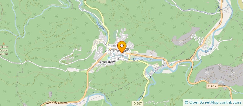 localisation de l'entreprise MONSIEUR SIMON BUKMAN  SAINT-PONS-DE-THOMIERES