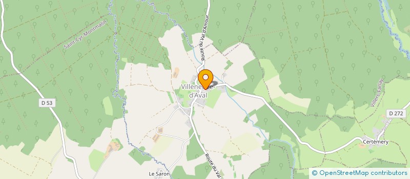 localisation de l'entreprise MONSIEUR SIMON BURGAT  LA CHATELAINE