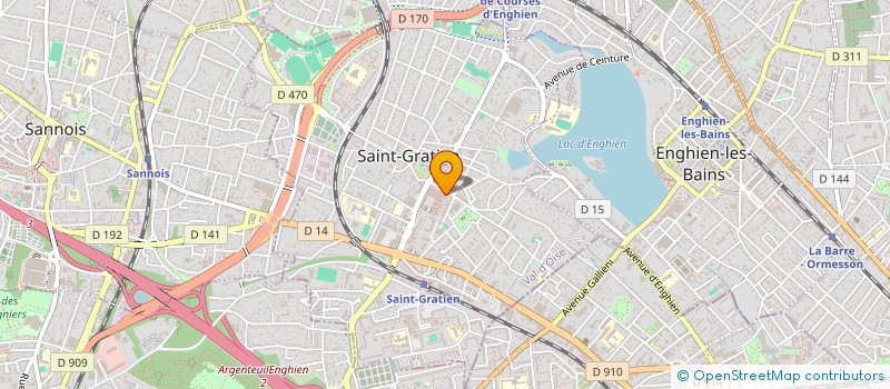 localisation de l'entreprise MONSIEUR SIMON CADOCH DELMAR  SAINT-GRATIEN