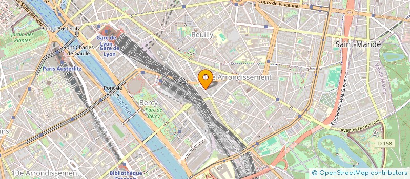 localisation de l'entreprise MONSIEUR SIMON CADRANEL  PARIS