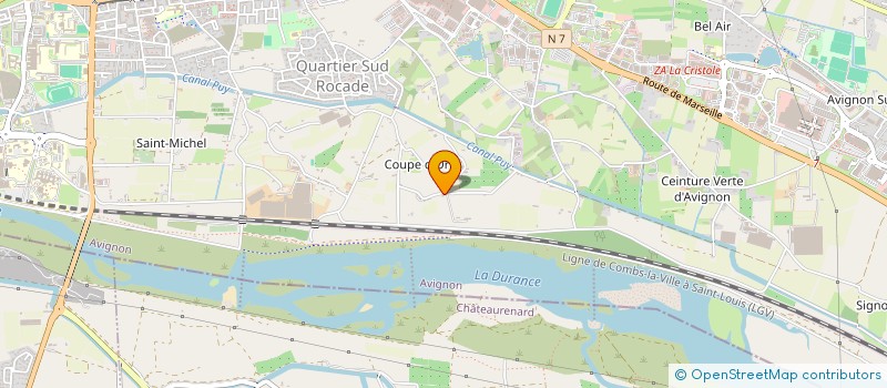 localisation de l'entreprise MONSIEUR SIMON CAILLEAU  AVIGNON