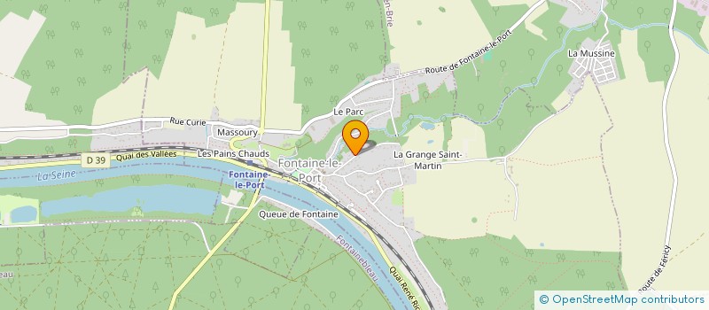 localisation de l'entreprise MONSIEUR SIMON CALONE  FONTAINE-LE-PORT