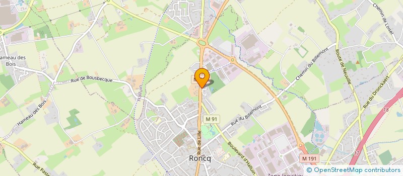 localisation de l'entreprise MONSIEUR SIMON CAMBRAI  COMINES