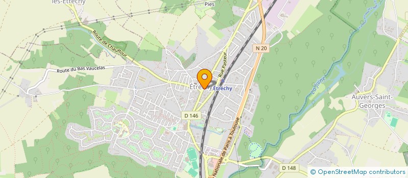 localisation de l'entreprise MONSIEUR SIMON CAMUS  CHAUFFOUR-LES-ETRECHY