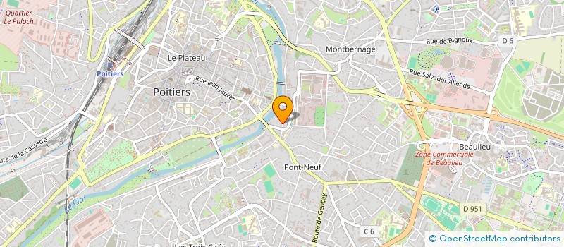 localisation de l'entreprise MONSIEUR SIMON CARRERE  POITIERS