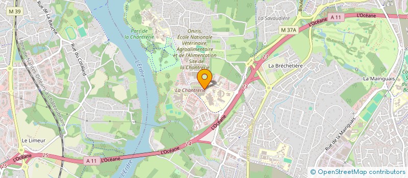 localisation de l'entreprise MONSIEUR SIMON CARRIERE à NANTES