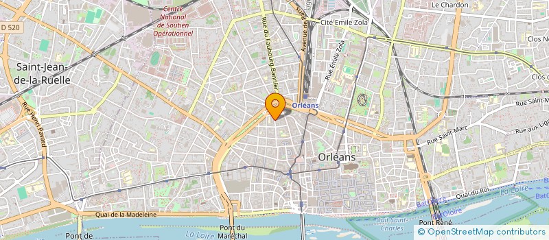localisation de l'entreprise MONSIEUR SIMON CASTELLI-KEREC à ORLEANS
