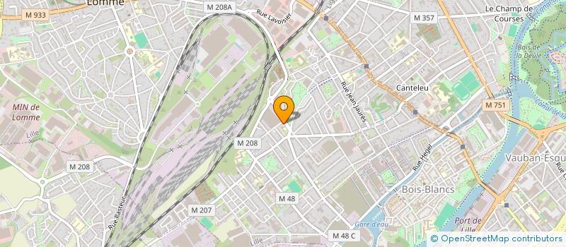 localisation de l'entreprise MONSIEUR SIMON CATTEAU à LILLE
