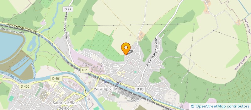 localisation de l'entreprise MONSIEUR SIMON CENDRE  VARANGEVILLE