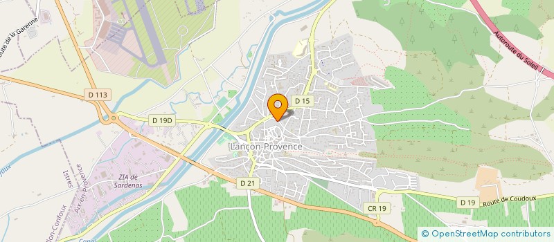 localisation de l'entreprise MONSIEUR SIMON CHABAS  LANCON-PROVENCE