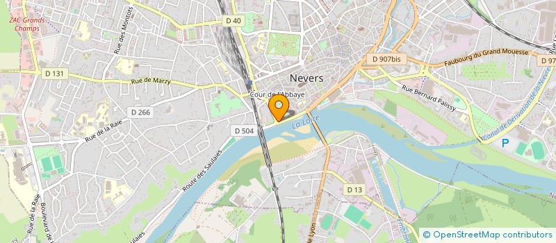 localisation de l'entreprise MONSIEUR SIMON CHABIN  NEVERS