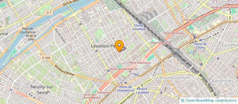 localisation de l'entreprise MONSIEUR SIMON CHALOUM à LEVALLOIS-PERRET